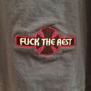 Supreme/Independent collab "Fuck The Rest" shirt